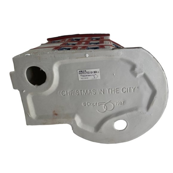 Christmas - DEPT. 56 - TOWER CAFE - Original Box - Picture 5 of 8